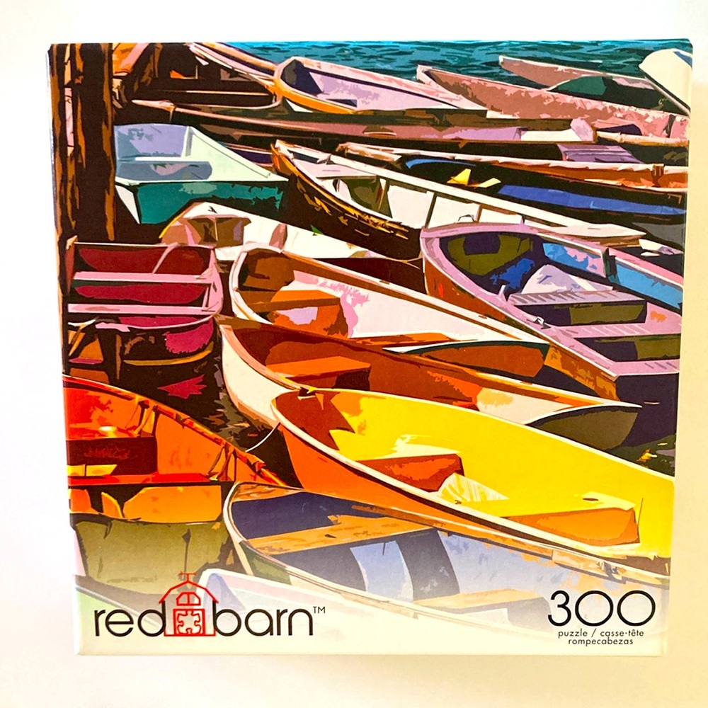 Red Barn 300 “Painted Dinghies” Puzzle